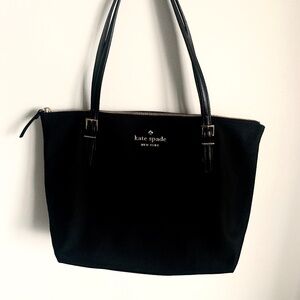 Kate Spade Black Nylon Shoulder Bag